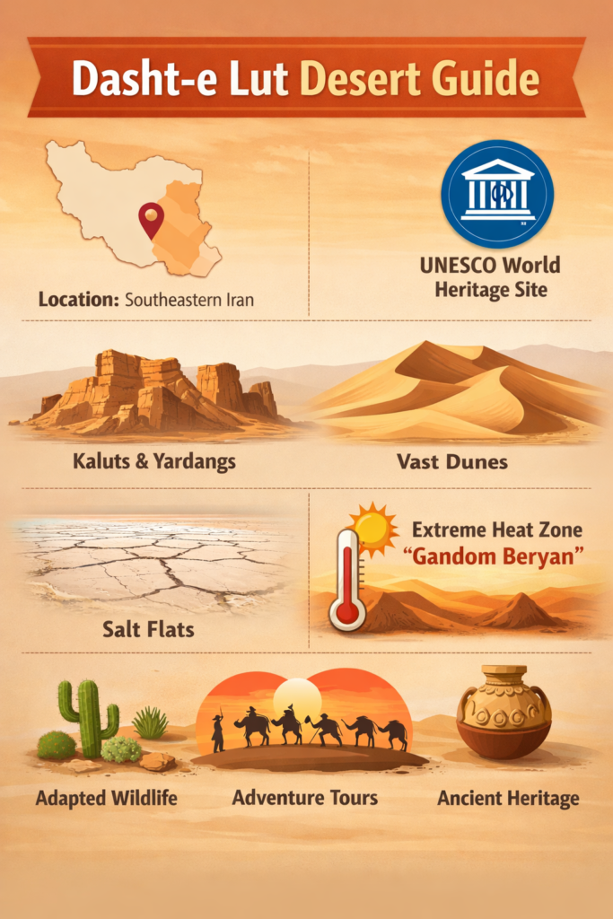 Dasht-e-Lut Desert