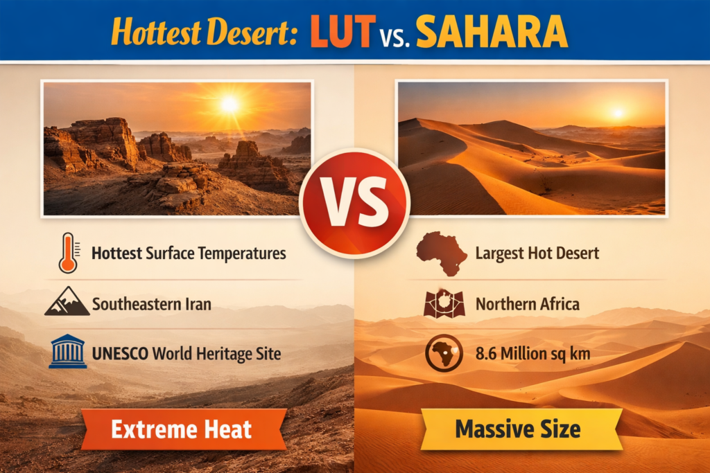 hottest desert in the world