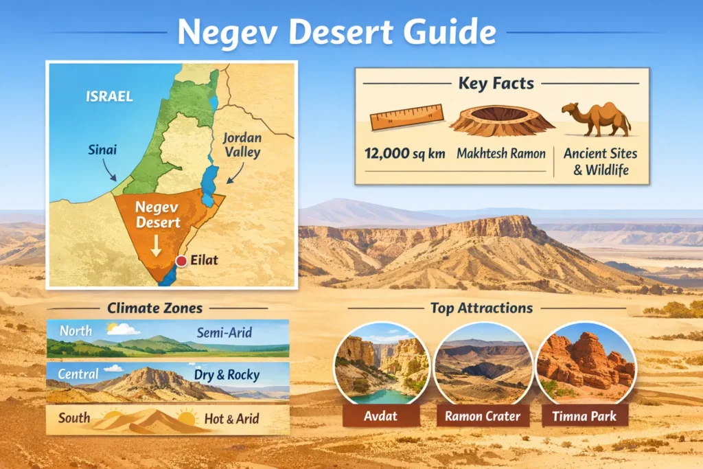 Negev Desert location