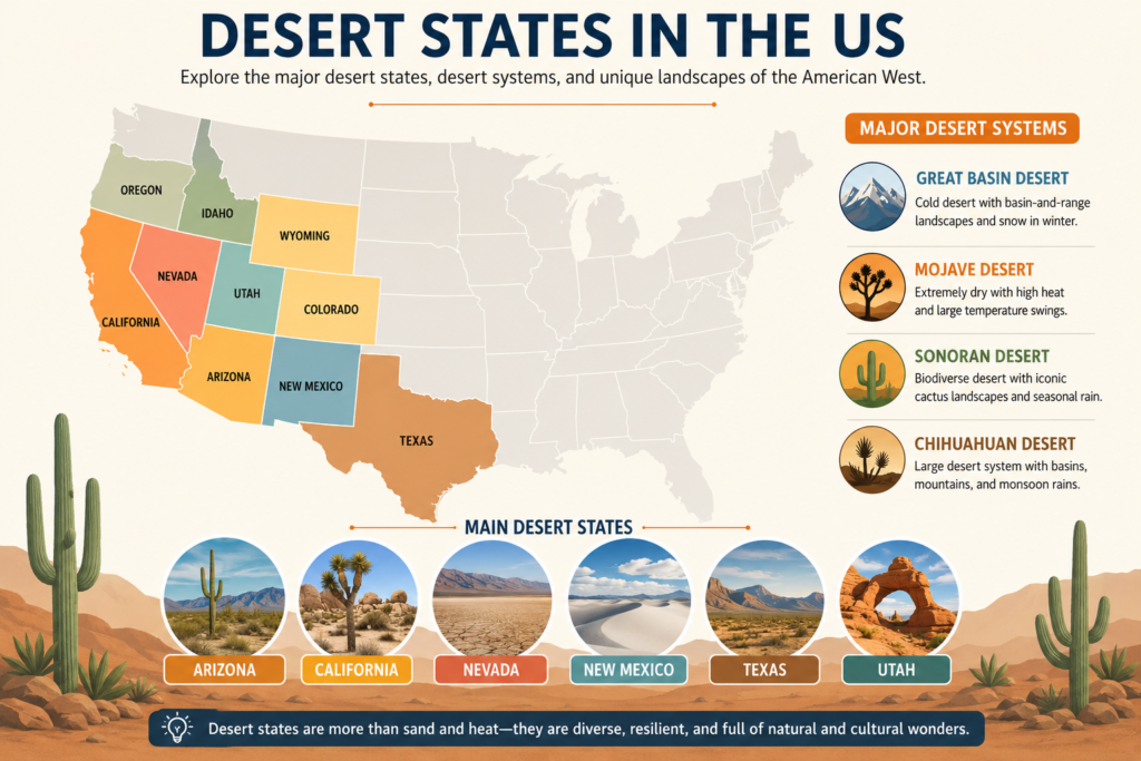 desert states
