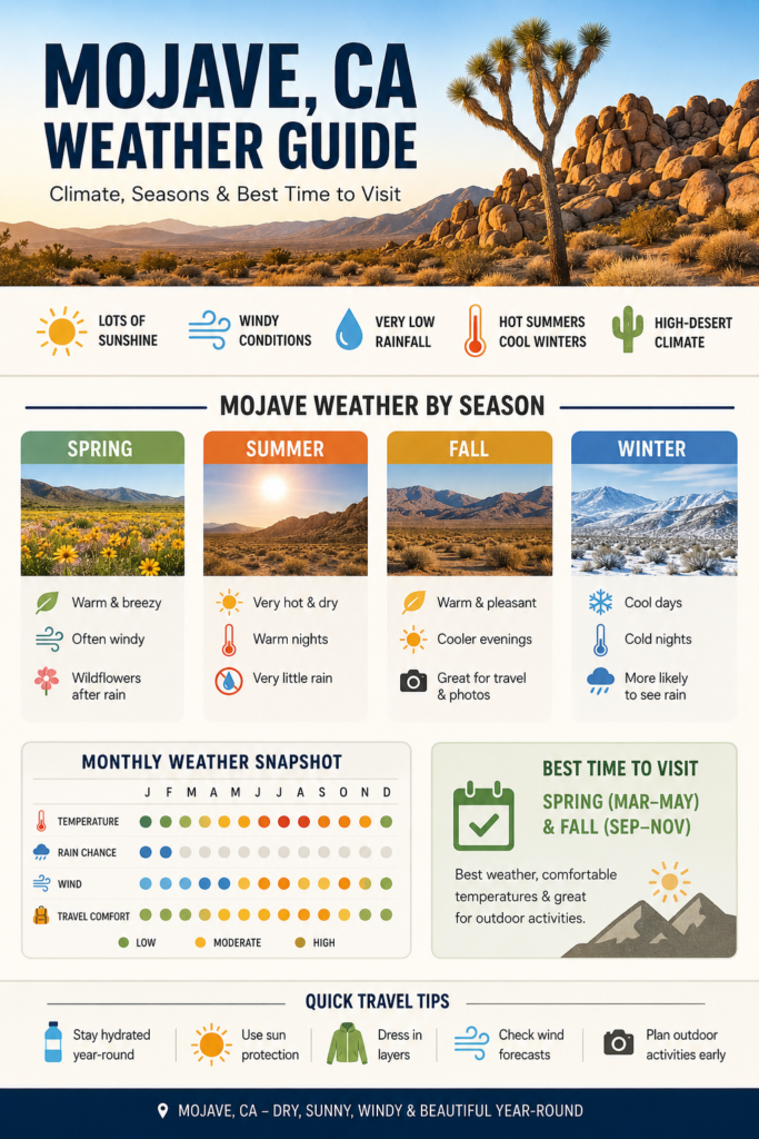 mojave ca weather