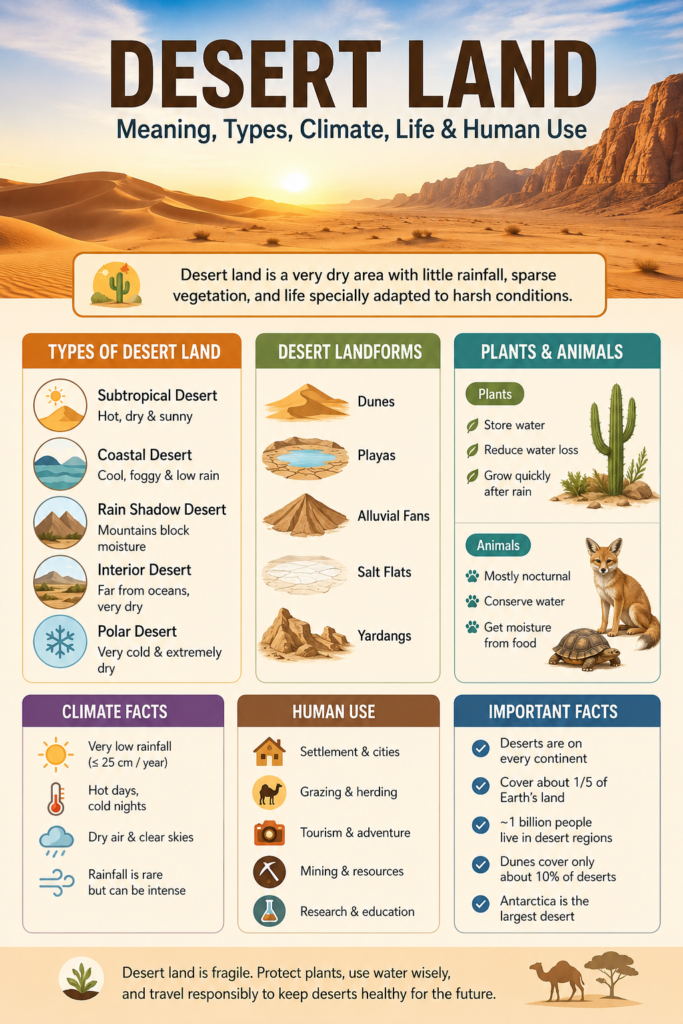 desert land