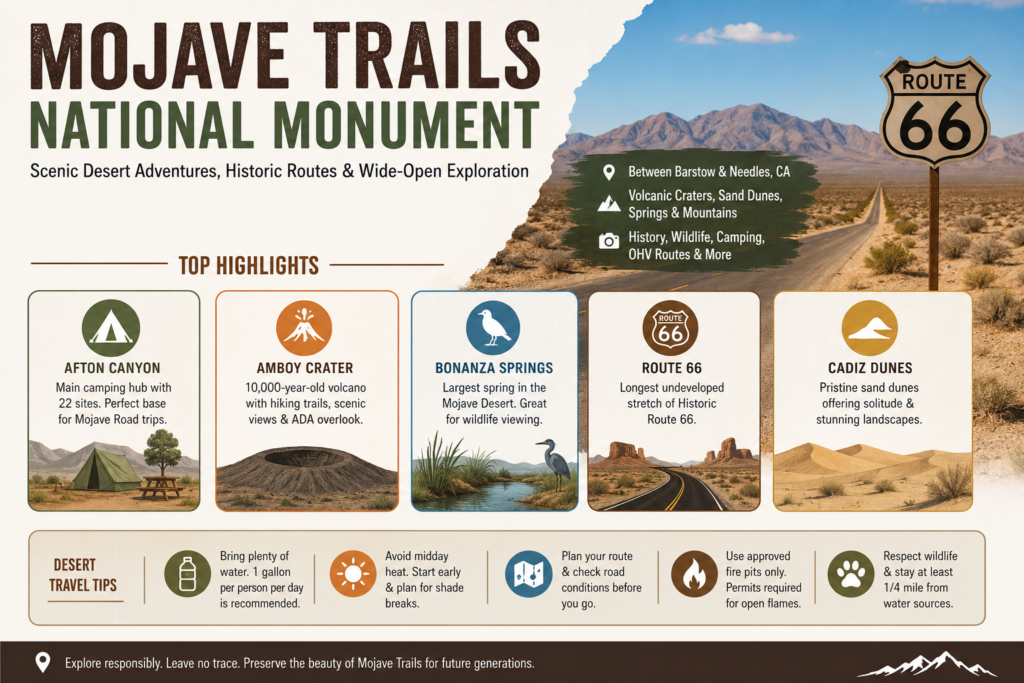 mojave trails national monument