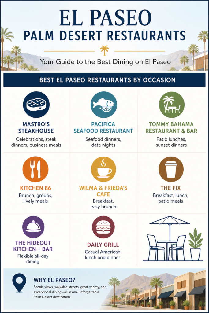 el paseo drive palm desert restaurants