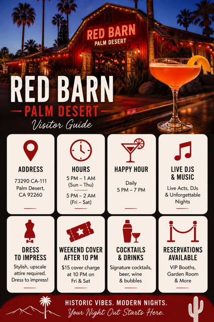 red barn palm desert
