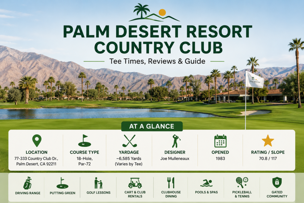 palm desert resort country club
