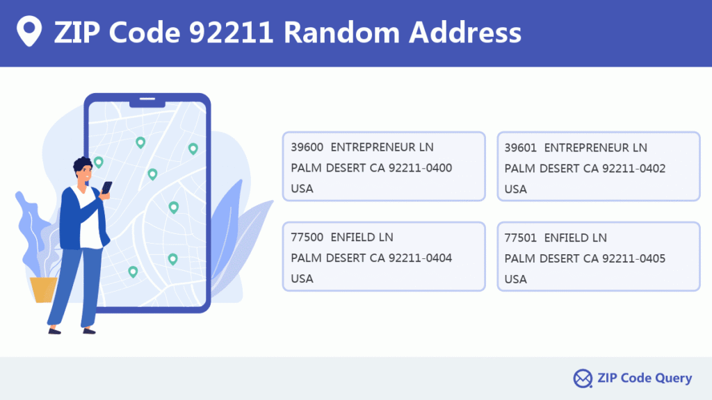 palm desert zip code