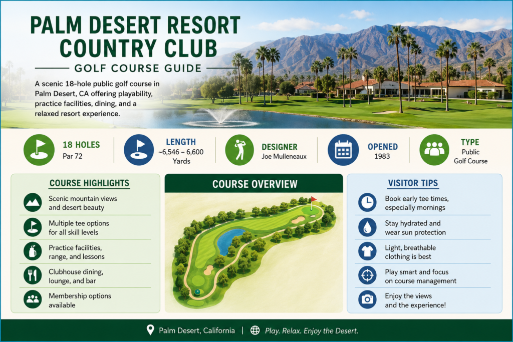 palm desert resort and country club golf course