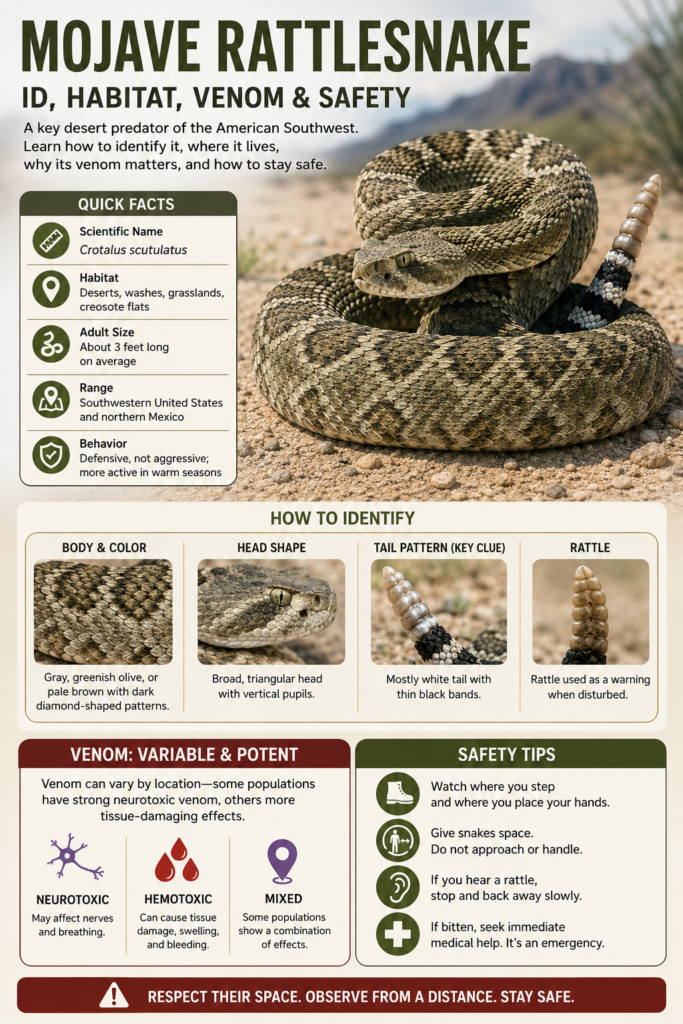 mojave desert rattlesnake