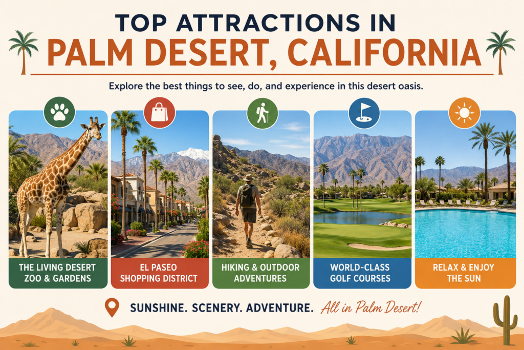 attractions in palm desert california